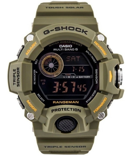 Reloj Casio G-shock Rangeman Gw-9400 Altímetro/termómetro