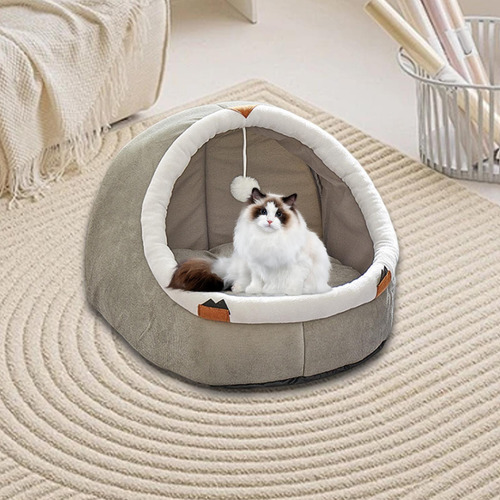 Cama Para Mascotas Con Dibujos Animados, Cueva Para S B