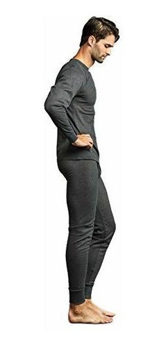 Conjunto Largo De La Ropa Interior Térmica 2pc De Los