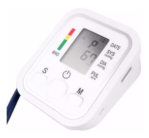 Medidor Pressao Arterial Braço Monitor Aparelho Automatico