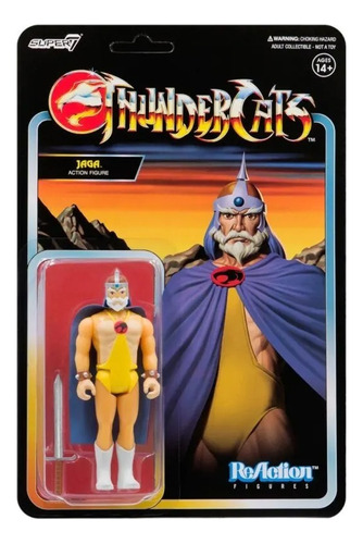 Figura Jaga Thundercats Reaction Super 7