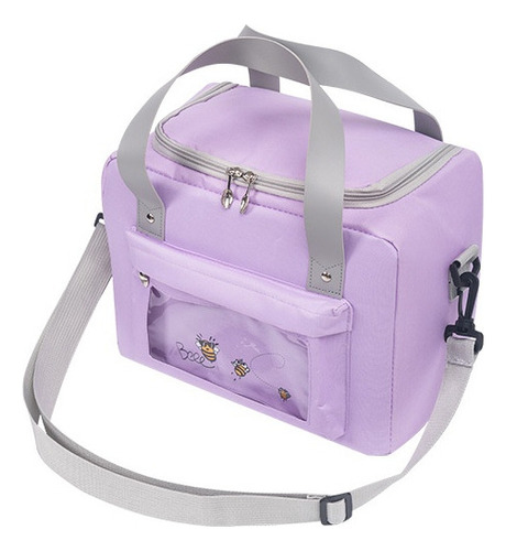 B Tote Lunch Bag Bolsa De Picnic Portátil Aislada Plus Size