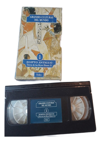 Vhs Grandes Culturas Del Mundo --- Egipto Antiguo 1 N° 01 (Usado)