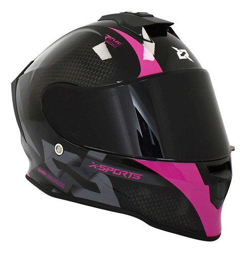 Casco Moto Mujer X-sports Track Certificado Ece Proteccion