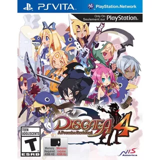 Videojuego Disgaea 4 Para Ps Vita