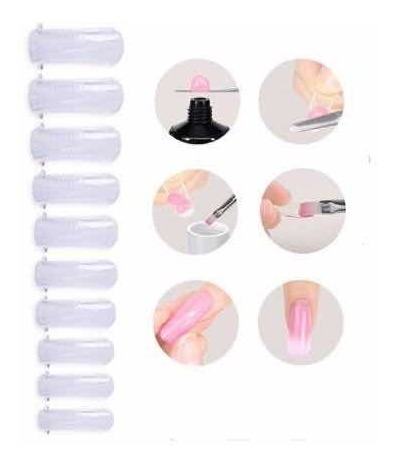 Imagen 2 de 4 de Kit Básico Para Polygel Sistema Molde Dual Manicura