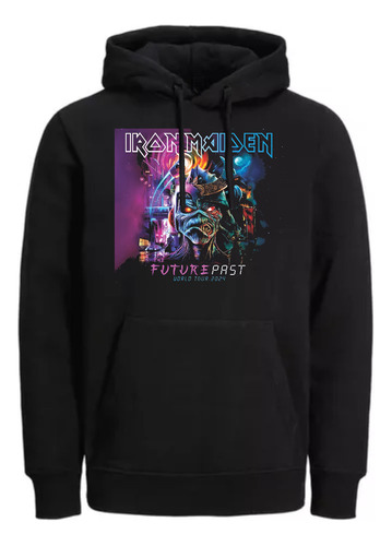 Buzos Hoodies Iron Maden Future Past World Tour