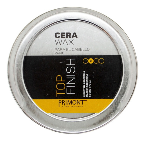 Primont Top Finish Cera Wax Cabello Modelado Peinado 50gr