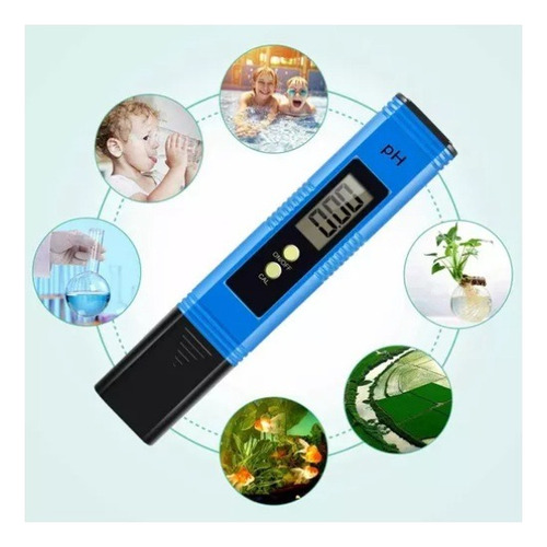 Medidor De Ph En Agua Piscina Acuario Hidroponia Embotellado