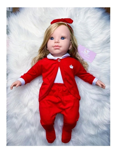 Boneca Bebê Reborn Boneca Realista Com Acessórios