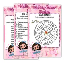 Comprar Juegos Baby Shower Bailarina Ballet Imprimibles Md3