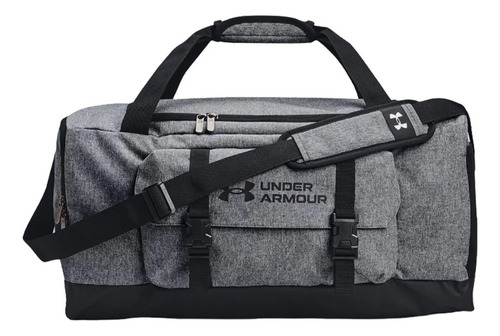 Maleta Under Armour Ua Gametime Duffle Bag Gym Contra Agua Color Gris