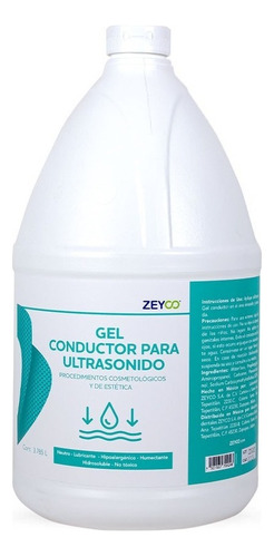 Gel Conductor Para Ultrasonido Zeyco 3.7l