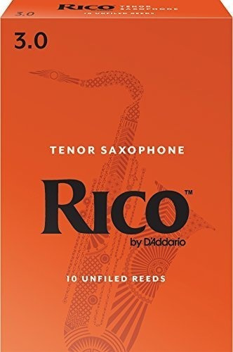 Rico By Daddario Rka1030 Tenor Sax Reeds Resistencia 30 10pa