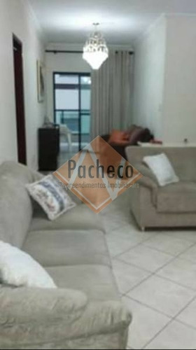 Imagem 9 de 15 de Apartamento Na Praia Grande Aviação, 101 M², 02 Dormitórios, 01 Suíte, 01 Vaga, R$ 370.000,00 - 2566