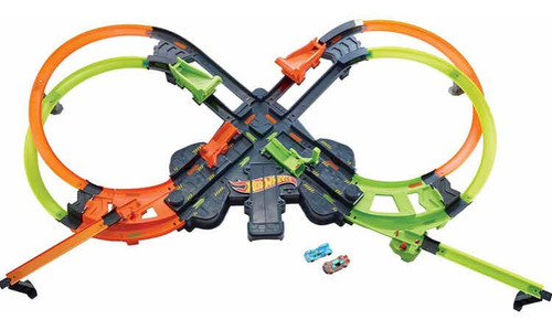 Hot Wheels Pista Gigante De Batidas Colossal + 2 Carrinhos