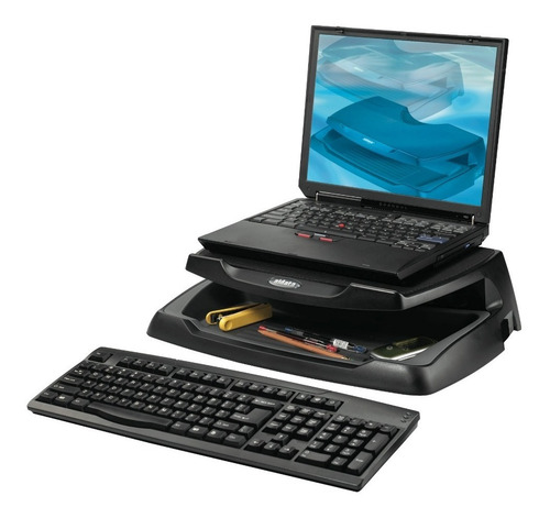 Soporte Base Monitor Pc Notebook Escritorio Organiza Aidata