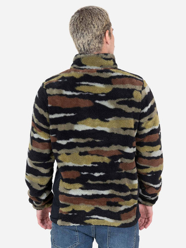 Poleron Ride Multicolor Hombre Volcom
