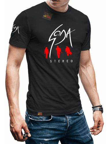 Polera Banda Soda Stereo Rock