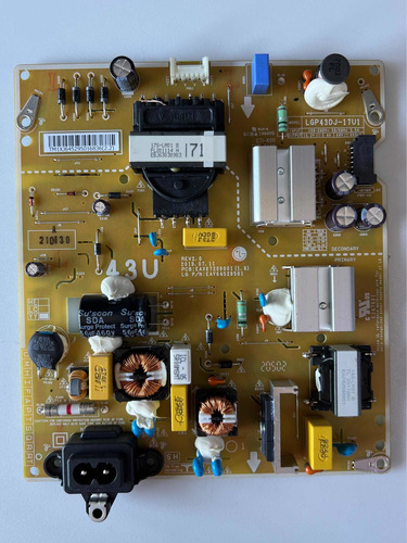 Fuente Lg 43un7100pua Eax67209001(1.6) Eay64529501 Hosp Pa* (Usado)