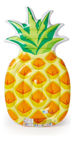 Intex Pineapple - Alfombrilla Hinchable 85 X 49 Pulgadas