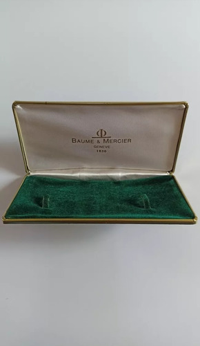 Estuche Baume & Mercier Caja Para Reloj Vintage Original