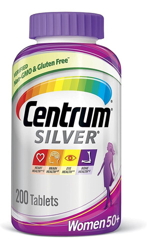 Centrum Silver Women 50+ Tabletas De Suplemento Multivitamni