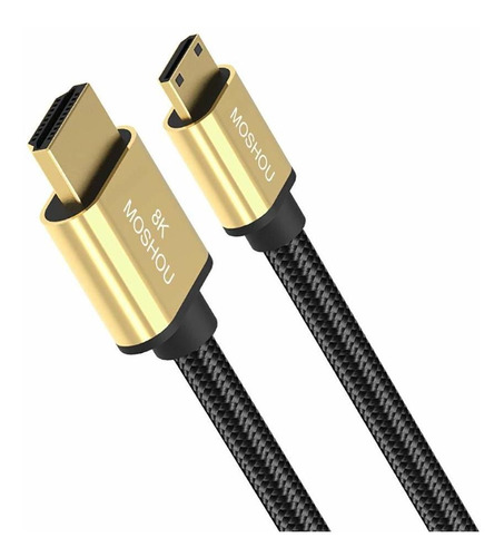 Cable Mini Hdmi A Hdmi 2.1 8k 5mt Hdr10 Hdcp 2.2 Sikai