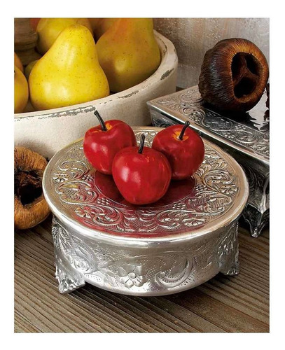 Soporte Para Pastel O Postres Aluminio Redondo