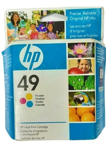 Cartucho Hp 51649a 49 Tricolor 22.8ml Officejet 500, 520, 