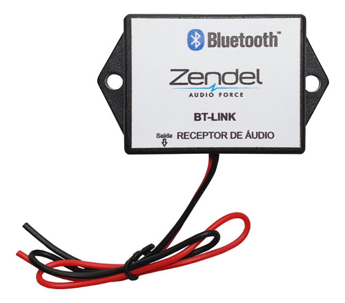 Receptor Áudio Bluetooth Adaptador Link Auxiliar P2 Zendel