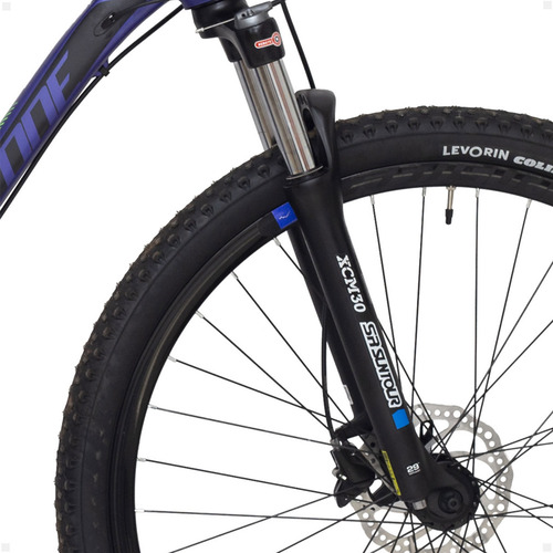 Bicicleta Mtb Aro 29 Redstone Lizard Suspensão Suntour 12v Cor Roxo+preto