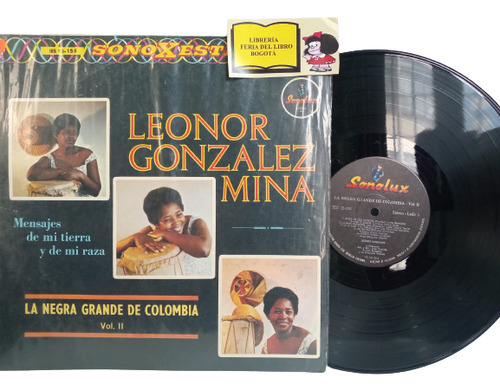Lp - Acetato - La Negra Grande De Colombia - Vol 2 - 1965