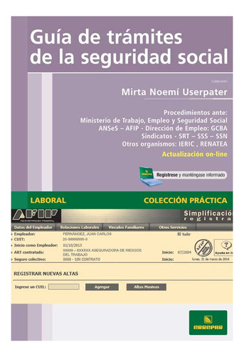 Guía De Trámites De La Seguridad Social, De Mirta Noemí User