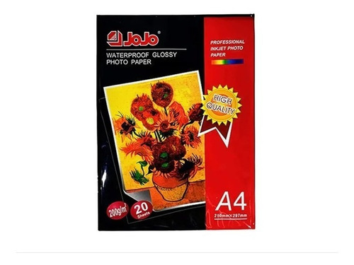 Imagen 3 de 3 de Papel Fotográfico Inkjet Jojo 240 Gr