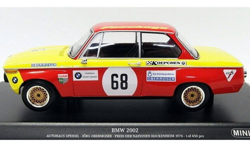 ミニチャンプス 1/18 BMW 2002 #68 ホッケンハイム 1970 | www 