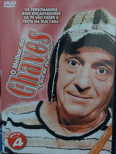 Dvd Box Chaves - É Que Me Escapoliu - Colecionador