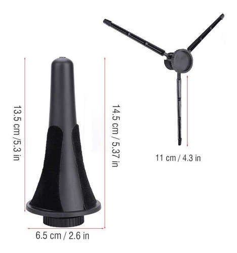 Imagem 6 de 9 de Suporte De Oboé Para Clarinete Dobrável Tripé De Saxofone Re