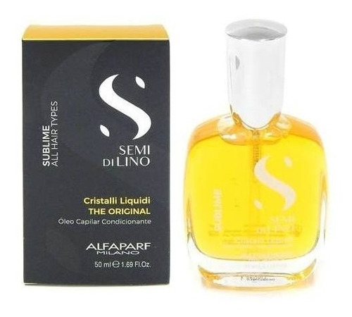 Alfaparf Semi Di Lino Serum Reparador Puntas Brillo 50ml 3c