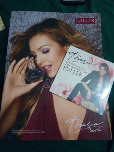 Thalía Cd Primera Fila Promocional Fuller + Folder Exclusivo