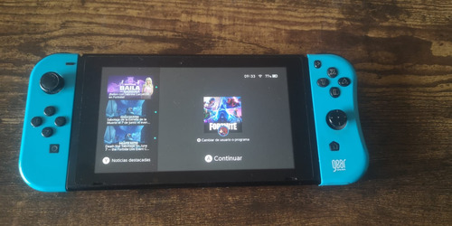 Consola Nintendo Switch 32 Gb Standard Edition Azul (Usado)