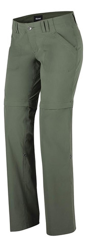 Pantalon Marmot Convertible Mujer Senderismo Pesca Talla 10