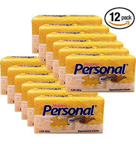 Hispano Personal Con Miel 44 Oz Paquete De Jabon De Miel De 