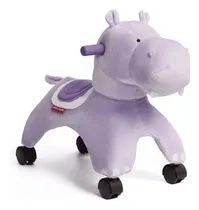 Comprar Hipopotamo Radio Flyer Montable Con Ruedas Color Lila \u002F H