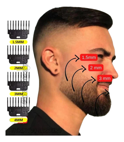 Máquina De Acabamento Cabelo Barba S/fio Bivolt Frete Grátis