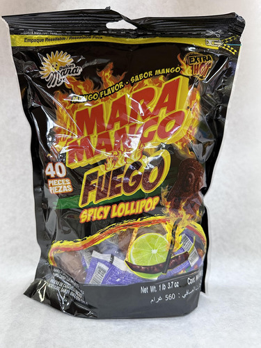 Combo Fuego Spicy Surtido Dulces Mexicanos 15 Oz (mango Fueg