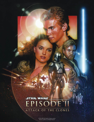 Poster Cartaz Guerra Nas Estrelas Star Wars Ep 2 Ii A 40x60