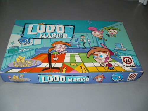 Ludo Mágico Padrinos Mágicos Caja Y Tablero Zona Caballito