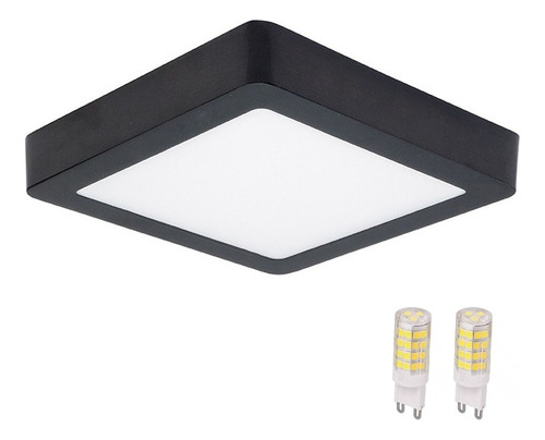 Plafon Led Techo Ideal Baño Aplicar Con Lamparas Anti Oxido