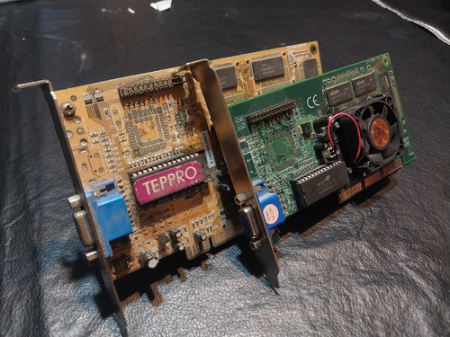 Placa Video Nvidia Tnt2 M64 32mb Agp Y Riva Tnt2 32mb Pci